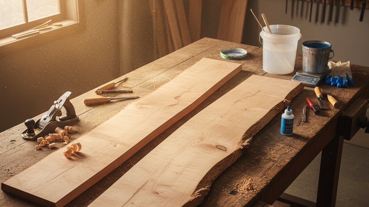 How to Build an Epoxy River Table (Beginner's First Pour)