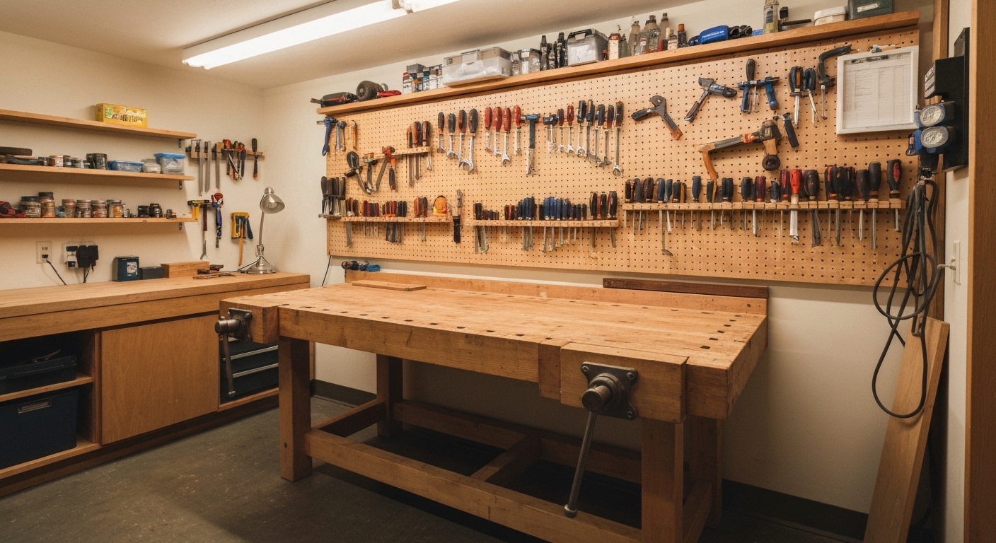 How to Build a Simple Workbench: Weekend Project